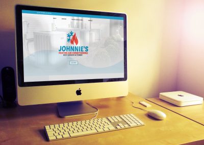 Johnnie's HVAC website build