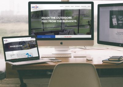 MidAm Screen website build
