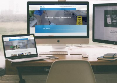 My Cleaning Service website build