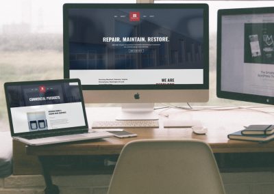 RedBlock website build
