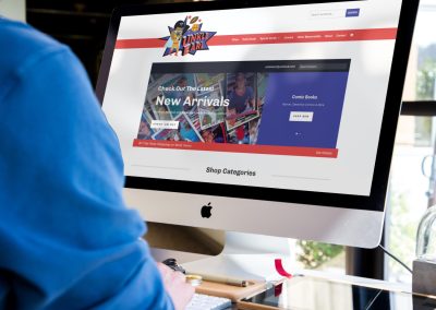 Unkle Earl Sports Cards website build
