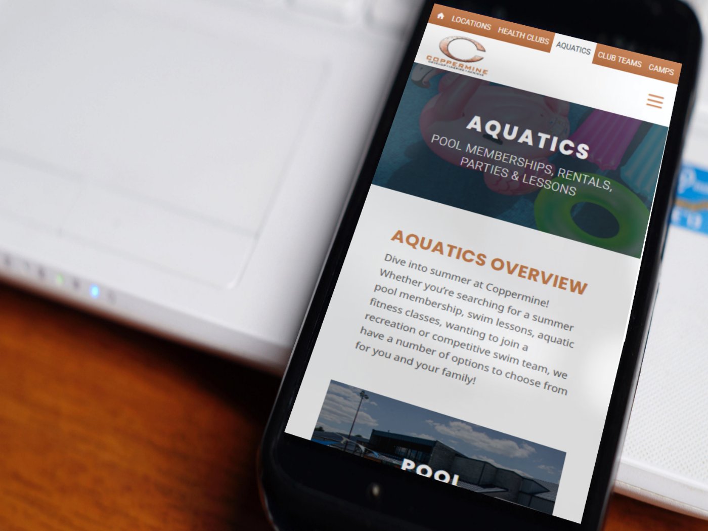coppermine_mobile Madden Industries website build